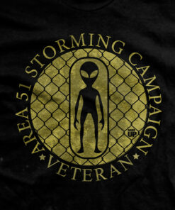 Area 51 Campaign Medal T-Shirt Area 51 Campaign Medal T-Shirt