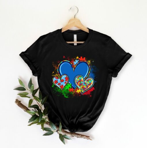 Autism Awareness Neurodiversity Shirt Autistic Pride Heart Autism Mom