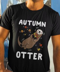 Autumn Otter Funny Cute Animal Love T-shirt Autumn Otter Funny Cute Animal Love T-shirt