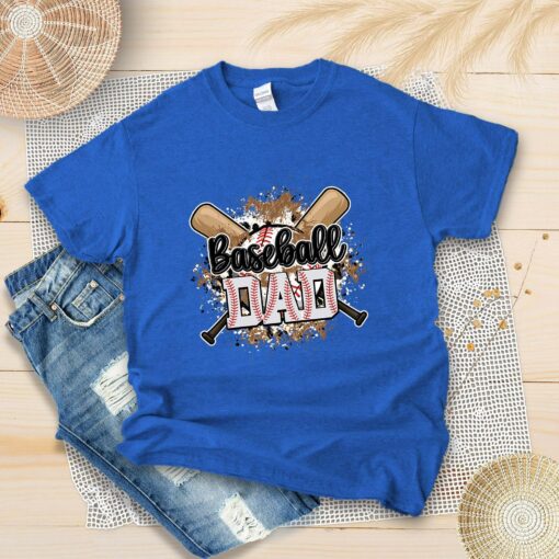 Baseball Dad Shirt Happy Father’s Day Dad Life Best Dad Ever Gift