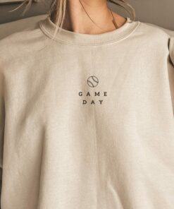 Baseball Game Day Sweatshirt Sports Mom Sweater Mama Gift Shirt Baseball Game Day Sweatshirt Sports Mom Sweater Mama Gift Shirt