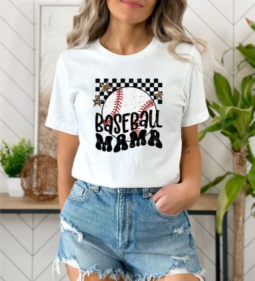 Baseball Mama Shirt For Sports Family Baseball Lover Mother’s Day Gift