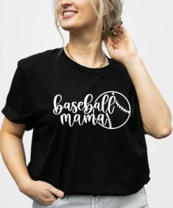 Baseball Mama Shirt Sports Mom Mother’s Day Tee Gift Family Baseball