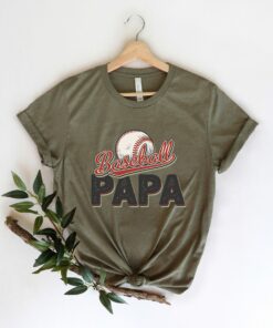Baseball Papa ShirtGift for Grandpa Father’s Day Tee Baseball Papa ShirtGift for Grandpa Father’s Day Tee