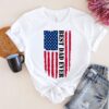 Best Dad Ever American Flag Father’s Day Gift Military Daddy Tee
