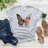 Blessed Mama Flower Butterfly Shirt Mother’s Day Gift God Mother Tee