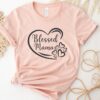 Blessed Mama Shirt Mother’s Day Gift For Mom Tee