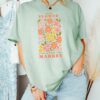 Botanical Flower Market Wildflowers Shirt Floral Summer Autumn Gift For Plant Lover Nature