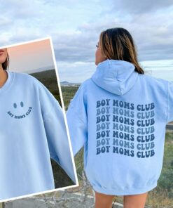 Boy Moms Club 2 Side Sweatshirt New Mama Gift for Mother’s Day Boy Moms Club 2 Side Sweatshirt New Mama Gift for Mother’s Day