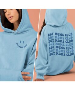 Boy Moms Club 2 Sides Shirt New Mom Gift Mama Sweatshirt Boy Moms Club 2 Sides Shirt New Mom Gift Mama Sweatshirt