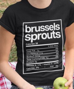 Brussels Sprouts Ingredient Thanksgiving T-shirt Brussels Sprouts Ingredient Thanksgiving T-shirt