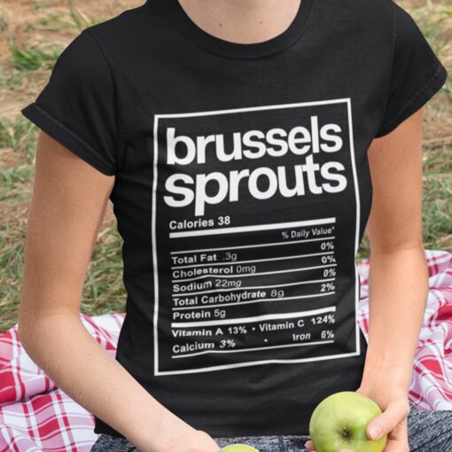 Brussels Sprouts Ingredient Thanksgiving T-shirt