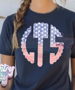 CUSTOM MONOGRAM OPTION #2 – T-SHIRT CUSTOM MONOGRAM OPTION #2 – T-SHIRT