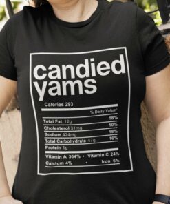 Candied Yams Ingredient Candy T-shirt Candied Yams Ingredient Candy T-shirt