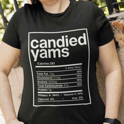 Candied Yams Ingredient Candy T-shirt