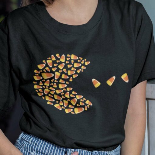 Candy Corn Pacman Thanksgiving Day Shirt