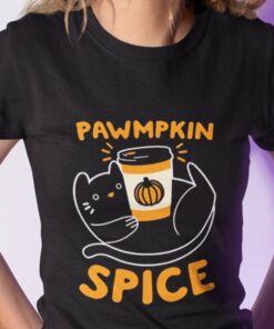 Cat Lover Pawmpkin Spice Autumn T-shirt Cat Lover Pawmpkin Spice Autumn T-shirt