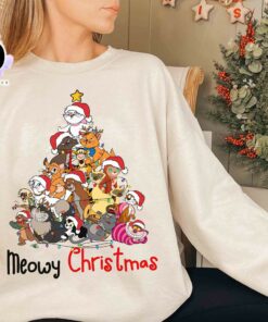 Cat Tigger Marie Cheshire The Aristocats Meowy Sweatshirt Disney Christmas Gifts Cat Tigger Marie Cheshire The Aristocats Meowy Sweatshirt Disney Christmas Gifts