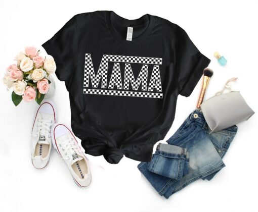 Checkered Mama Shirt Mother’s Day Gift