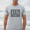 Checkered Race Lover Dad Shirt Happy Father’s Day Shirt