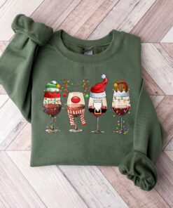 Christmas Drinks Cocktails Peppermint Iced Latte Snowmen Sweets Cozy Sweatshirt Lovely Unique Xmas Gift Christmas Drinks Cocktails Peppermint Iced Latte Snowmen Sweets Cozy Sweatshirt Lovely Unique Xmas Gift
