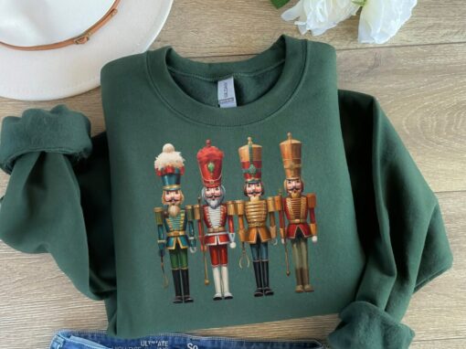 Christmas Nutcracker Ballet Sweatshirt Unique Cute Mom Gift