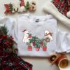 Christmas Plant Lady Ghost Sweatshirt Unique Cute Mom Gift