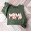 Christmas Tree Cake Mama Sweatshirt Cute Unique Xmas Gift For Mom