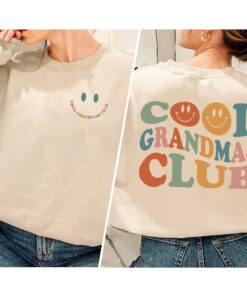 Cool Grandmas Club 2 Side Shirt Promoted To Grandma Tee Mother’s Day Gift for Nana Cool Grandmas Club 2 Side Shirt Promoted To Grandma Tee Mother’s Day Gift for Nana
