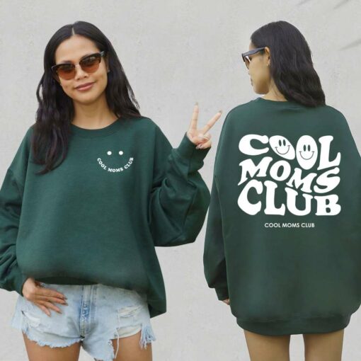 Cool Moms Club 2 Side Sweatshirt