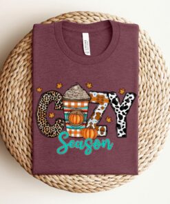 Cozy Season Fall Shirt 2023 Happy Thanksgiving Pumpkin Fall Autumn Season Tee Cozy Season Fall Shirt 2023 Happy Thanksgiving Pumpkin Fall Autumn Season Tee
