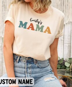 Custom Mama Kid’s Names Shirt Personalized Mom Gift for Mother’s Day Custom Mama Kid’s Names Shirt Personalized Mom Gift for Mother’s Day