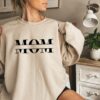 Custom Mom Shirt with Names Personalized Mother’s Day Tee Cute Mom Life Gift