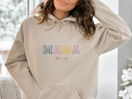 Custom Year Mama Est 2023 Shirt Gift for New Mom To Be