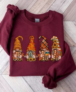 Cute Gnome Sweatshirt Lovely Unique Thanksgiving Gift Cute Gnome Sweatshirt Lovely Unique Thanksgiving Gift