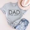 Dad Est 2023 Funny Shirt Gift for Father’s Day New Daddy Anniversary Newborn Tee