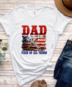 Dad Fixer Of All Things Shirt Father’s Day Gift Handyman Tools Construction Maintenance Carpenter Mechanic Tee Dad Fixer Of All Things Shirt Father’s Day Gift Handyman Tools Construction Maintenance Carpenter Mechanic Tee