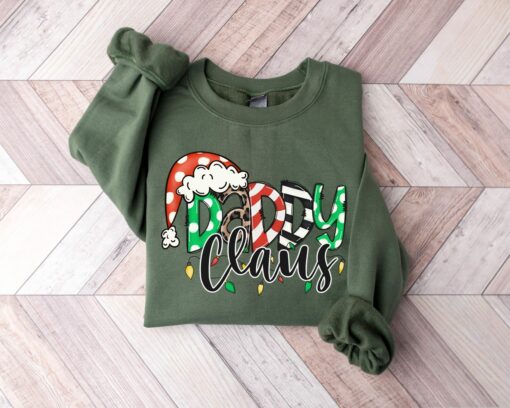 Daddy Claus Sweatshirt Unique Gift For Dad