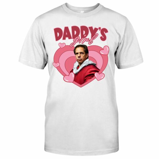 Daddy’s Girl Nick Saban Alabama Football 90s Fan T-shirt