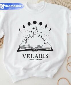 Disney Castle Velaris The Night Court Book Sweatshirt Disney Castle Velaris The Night Court Book Sweatshirt