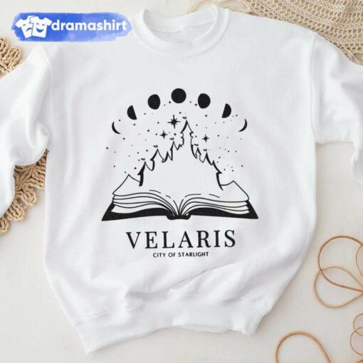 Disney Castle Velaris The Night Court Book Sweatshirt