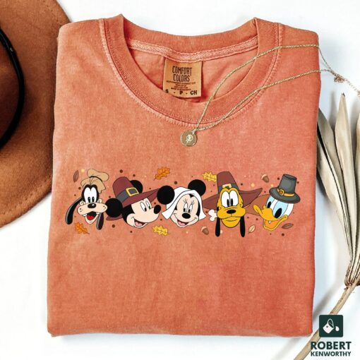 Disney Mickey and Friends Disney Funny Thanksgiving Sweatshirt Gifts