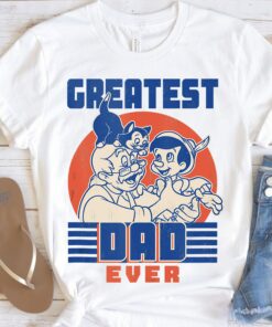 Disney Pinocchio & Geppetto Best Dad Ever Retro Shirt Father’s Day Magic Kingdom Holiday Gift Disney Pinocchio & Geppetto Best Dad Ever Retro Shirt Father’s Day Magic Kingdom Holiday Gift