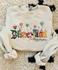 Disneyland Mickey And Friends Sweatshirt Christmas Sweatshirt Cute Xmas Gifts Disneyland Mickey And Friends Sweatshirt Christmas Sweatshirt Cute Xmas Gifts