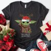 Don’t Make Me Use The Force The Mandalorian The Child Star Wars Merry Christmas T-Shirt Unique Gift