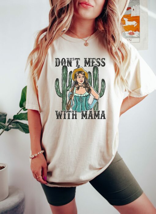 Don’t Mess With Mama Western Boho Howdy Mother’s Day Gift Country Mom Outfit