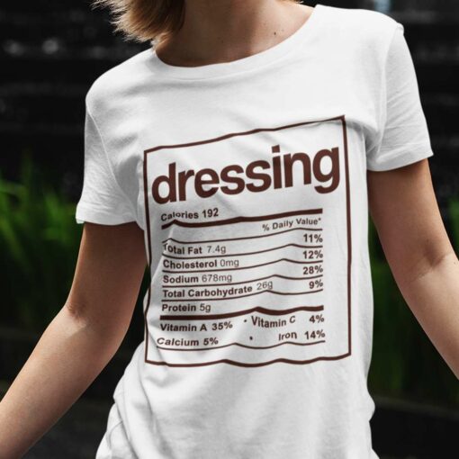 Dressing Ingredient Thanksgiving Day Tee