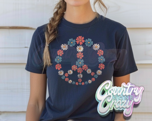 FLORAL PEACE T-SHIRT