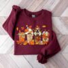 Fall Coffee Cute Halloween Dog Pumpkin Spice Latte Drink Cup Lover Thanksgiving Sweater