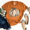 Fall Pumpkin Spice Shirt Cute Thanksgiving Sweatshirt